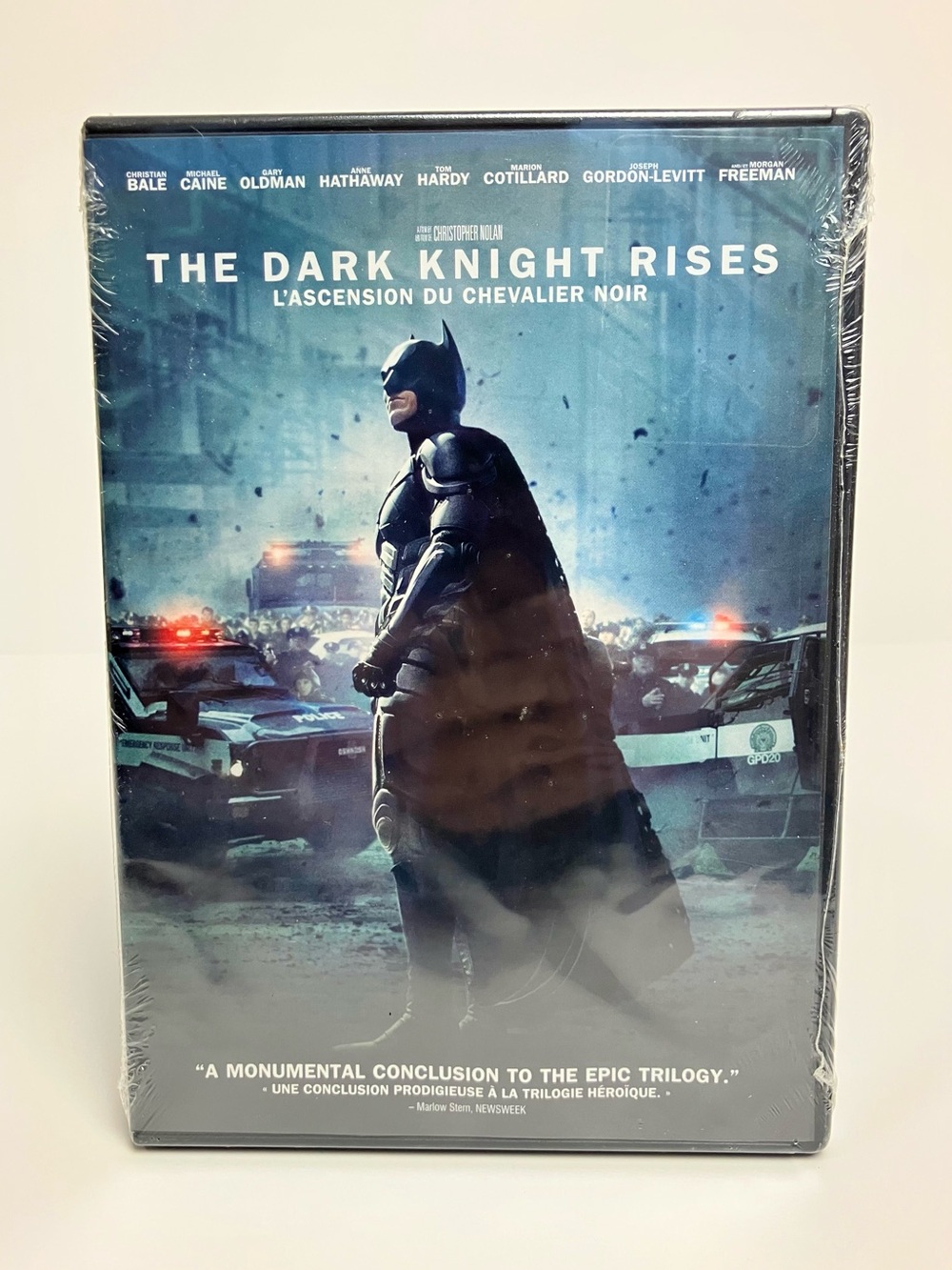 The Dark Knight Rises DVD Sealed 2012 DC Comics Christopher Nolan Christian Bale